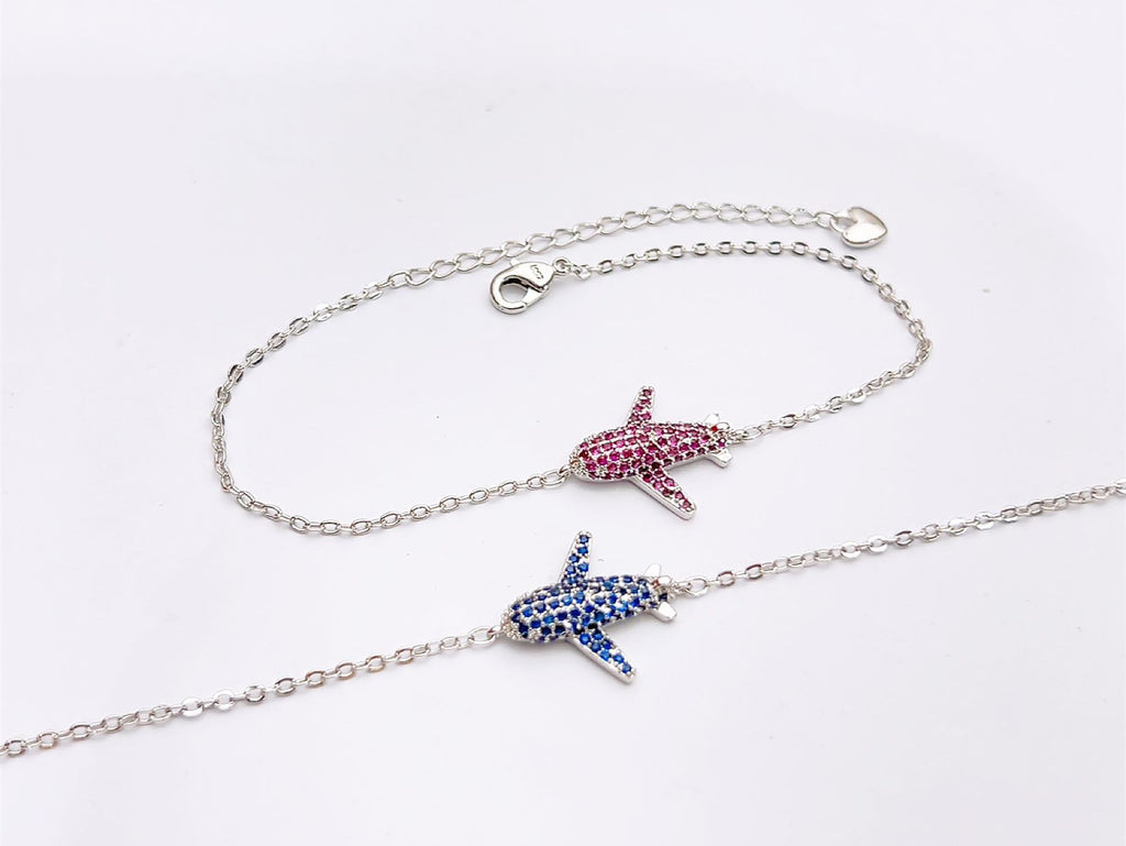 Vibrant Pavé Crystal Fish Anklet
